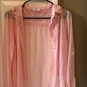Pink dress shirt
